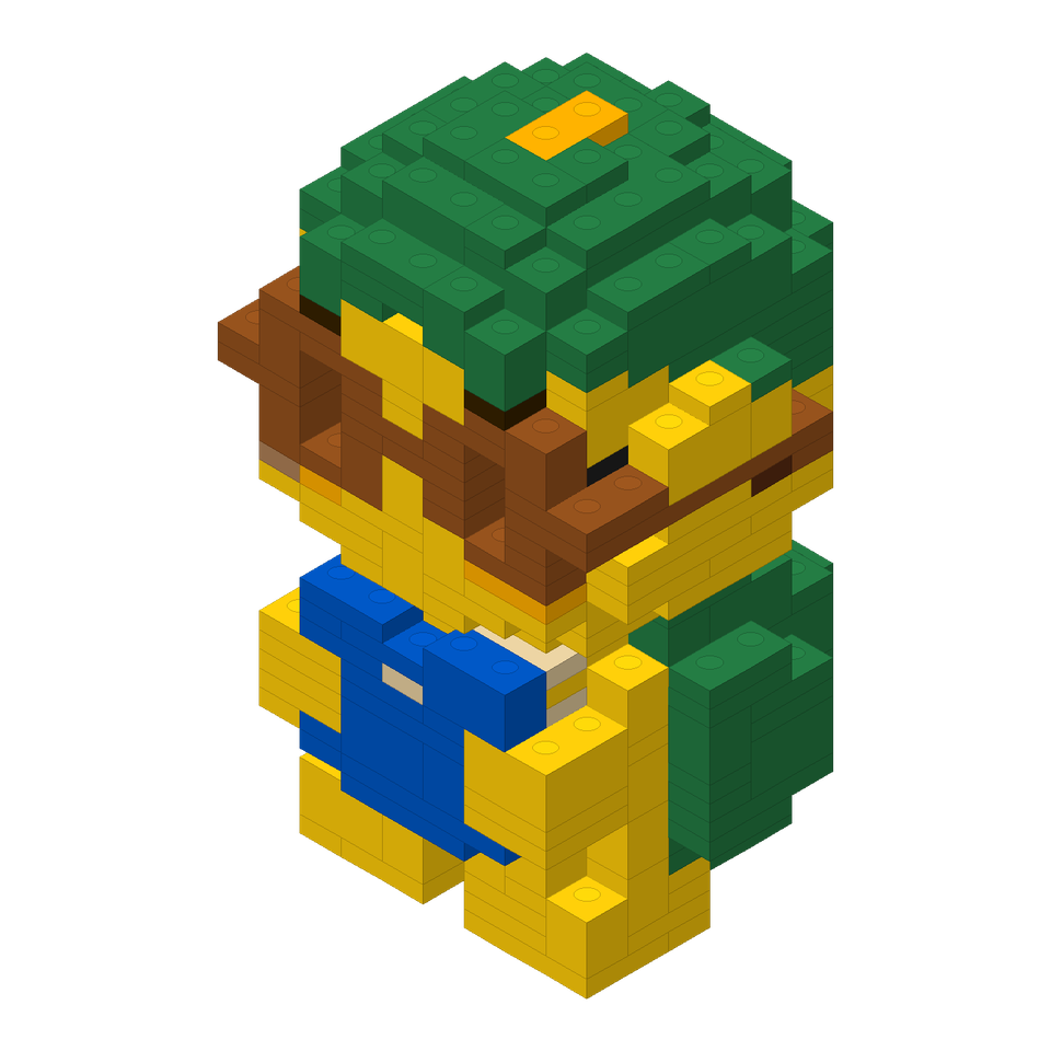 Yellow-green turtle